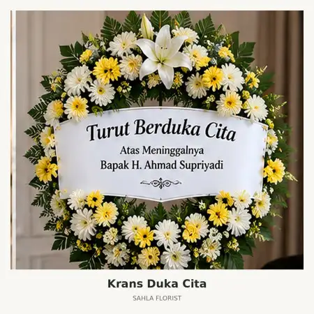 Krans Bunga Duka Denpasar Selatan